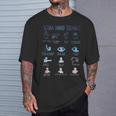 ダイバーハンドサイン 面白いスキューバダイビングシグナル チームスクワッドダイブ Tシャツ 彼への贈り物