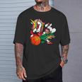 ダビングユニコーン ジョーダン バスケットボールファンジャージ ジョーダン国旗 Tシャツ 彼への贈り物