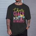 チアチアリーディングコーチ チアコーチ ミニヒューマンのチアコーチ Tシャツ 彼への贈り物