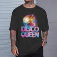ディスコクイーン 70年代ディスコをテーマにしたヴィンテージ70年代コスチューム。 Tシャツ 彼への贈り物