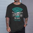 デイトナビーチ フロリダ アンティーク調オートバイデザイン Tシャツ 彼への贈り物