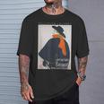 トゥールーズ・ロートレック アリスティド・ブリュアン キャバレー Tシャツ 彼への贈り物