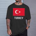 トルコの国旗 Tシャツ 彼への贈り物