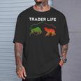 トレーダーtシャツストックtシャツデイトレードシャツマーケット外国為替 Tシャツ 彼への贈り物
