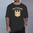 ドイツ ビンテージ フラッグ バナー 紋章 イーグル Tシャツ 彼への贈り物