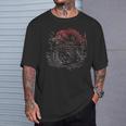ドラゴンプリント トライバル タトゥー Tシャツ 彼への贈り物