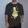 ドロシー・ゲイル・オズの魔法使い ヴィンテージフェアリーテイルブックアートスタイル Tシャツ 彼への贈り物