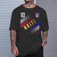 ハイチ国旗 ハイチのプライド愛好家 Tシャツ 彼への贈り物