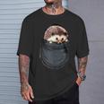 ハリネズミポケット Tシャツ 彼への贈り物