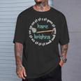 ハレ クリシュナ マントラ インドフルートピーコックフェザー トゥルシーマーラー 長袖tシャツ Tシャツ 彼への贈り物