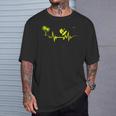 ハワイサーファーのためのサーフハートビートクールウェーブ 長袖tシャツ Tシャツ 彼への贈り物