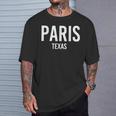 パリ テキサス Tx Usa 愛国心 ビンテージ スポーツ Tシャツ 彼への贈り物