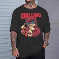 ヒップホップ ラッパー 猫 子猫 キティ ギフト メンズ レディース キッズ ティーン向け Tシャツ 彼への贈り物
