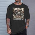 ビンテージ 1960 1960年生まれ 64歳の誕生日 バイクバイカー 長袖tシャツ Tシャツ 彼への贈り物