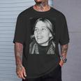 フォーク・シンガー、ジョニ・ミッチェル・クラウズ・エラ 1969 Tシャツ 彼への贈り物