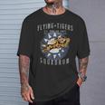 フライングタイガース飛行隊 第二次世界大戦 記章 ヴィンテージ Ww2 航空隊 Tシャツ 彼への贈り物