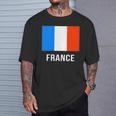 フランス国旗シャツ Tシャツ 彼への贈り物