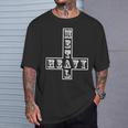 ヘビーメタル逆さま逆十字メタルヘッドサタン面白い Heavy Metal Inverted Crossatan Tシャツ 彼への贈り物
