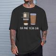 ベトナム ベトナム式フィルターコーヒー ベトナム式アイスコーヒー Tシャツ 彼への贈り物