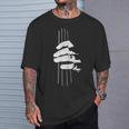 ベーシストのためのコントラバス奏者のミュージシャンギフト Double Bass Bassist Tシャツ 彼への贈り物