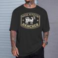 ホルスタイン・フリージア牛 ホルスタイン・ランチャー Tシャツ 彼への贈り物