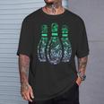 ボウリングピンtシャツ ボウラー用 Tシャツ 彼への贈り物