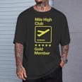 マイルハイクラブ ゴールドメンバー Tシャツ 彼への贈り物