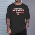 マックス・マンシー プロフェッショナル・ファンガール・ゲームデー Tシャツ 彼への贈り物
