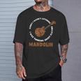 マンドリン演奏について考える ミュージシャン ブルーグラス Tシャツ 彼への贈り物