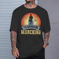 マーチングクォーツドラム ラバー スネアドラム Tシャツ 彼への贈り物