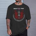ムエタイ キックボクシング タイ 長袖tシャツ Tシャツ 彼への贈り物