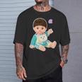 メルちゃんのおともだち あっちゃん Bigプリント Tシャツ 彼への贈り物