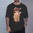 メルちゃんのおともだち れなちゃん Bigプリント Tシャツ 彼への贈り物