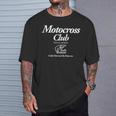 モトクロスクラブ公式メンバー、簡単にモトクロスに気を取られる Tシャツ 彼への贈り物