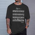 モーツァルトのレクイエム クラシック音楽愛好家tシャツ Tシャツ 彼への贈り物