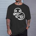 ヤモリ ペット好き かわいい アニメ ヤモリ 動物 生き物 Tシャツ 彼への贈り物