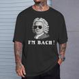 ヨハン・セバスティアン・バッハ I'm Bach おもしろい Tシャツ 彼への贈り物