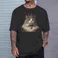 ラガマフィンキャッツ ラガマフィン猫 Tシャツ 彼への贈り物