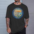 リスボン ポルトガル 旅行 お土産 都市 ランドマーク 観光ギフト Tシャツ 彼への贈り物