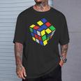 ルービックキューブ。 Tシャツ 彼への贈り物