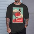 レッドカメラフィルムポスター 本物のソビエトアート Tシャツ 彼への贈り物