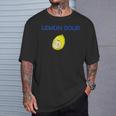レモンサワーの可愛いおもしろtシャツ Tシャツ 彼への贈り物
