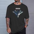 ロシアのステルス機第5世代su-57 Tシャツ 彼への贈り物