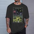 ワンダフル コペンハーゲン チボリ ポスター プリント Tシャツ 彼への贈り物