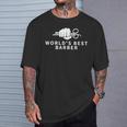 ワールド・ベスト・バーバープラウド・ファニー・バーバー Tシャツ 彼への贈り物
