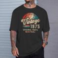 ヴィンテージ 1975 オリジナル・パーツ 限定版 誕生51周年記念 Tシャツ 彼への贈り物
