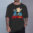 ヴィンテージ かわいい ベトナム バン バオ スクーター バイク 面白い食べ物 Tシャツ 彼への贈り物