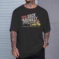 ヴィンテージ ソック モンキー コレクティブ キュート ソック モンキー Tシャツ 彼への贈り物