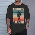 ヴィンテージ レトロ ギリシャ神 古代ギリシャ神話 エルメス Tシャツ 彼への贈り物