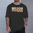 ヴィンテージレトロ70年代80年代スタイルノースカロライナ州ウィルソンの故郷 Tシャツ 彼への贈り物